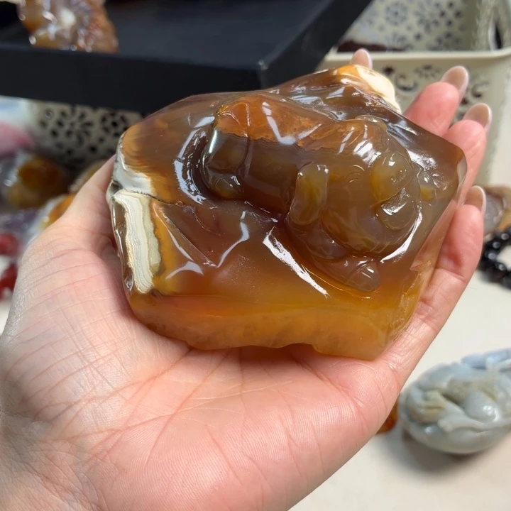 未镶嵌吊坠(不含链)玛瑙/玉髓