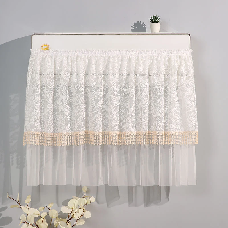 双层防直吹空调挡风帘开机不取挂机通用自粘帘月子魔术贴遮风帘子