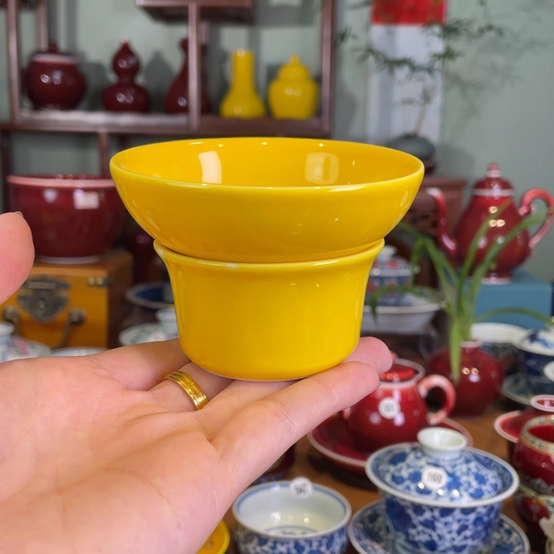 清欢雅玩原矿帝王黄福利茶漏