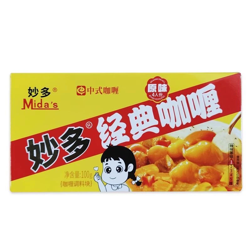 Mida’s/妙多妙多经典咖喱块香味浓郁日式原味家用快餐咖喱酱料