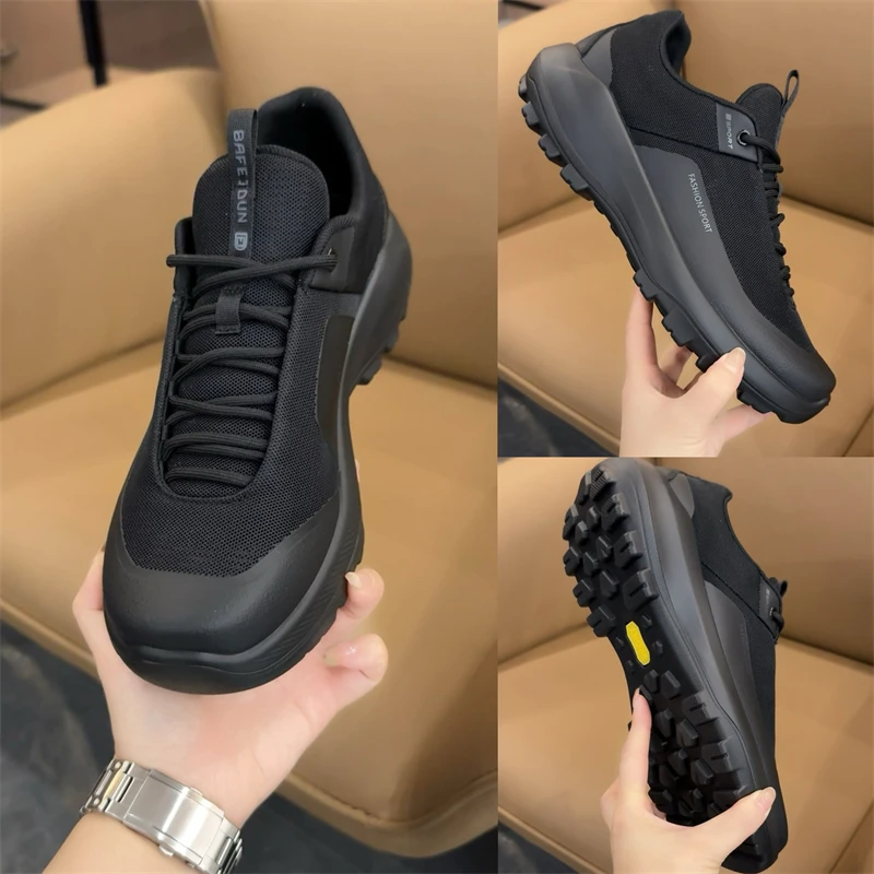 【绅度男装】户外系列冰丝网布透气户外休闲运动鞋D012