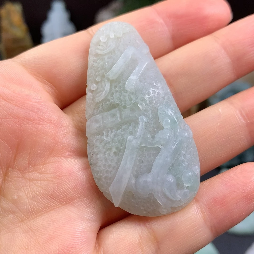定制翡翠未镶嵌八破