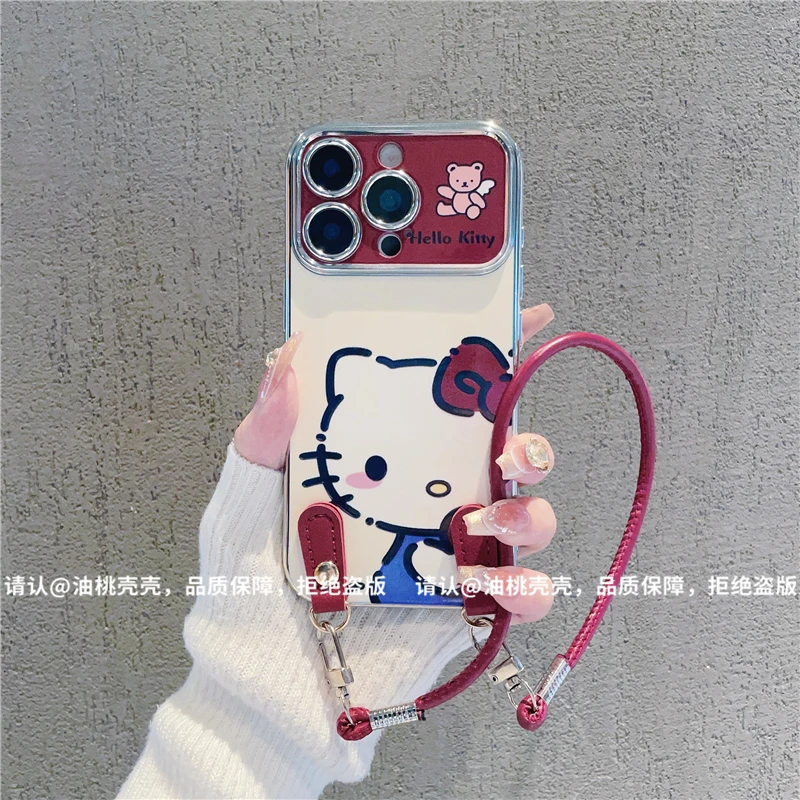 电镀大视窗适用苹果16iPhone/华为荣耀/OPPO/VIVO/小米手机壳爆款