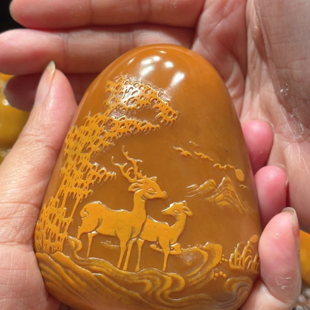 【闪购商品】寿山石小*寿山石雕刻艺术