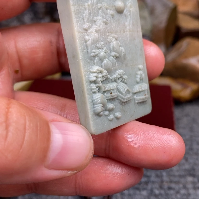 【闪购商品】原石雕刻手把件
