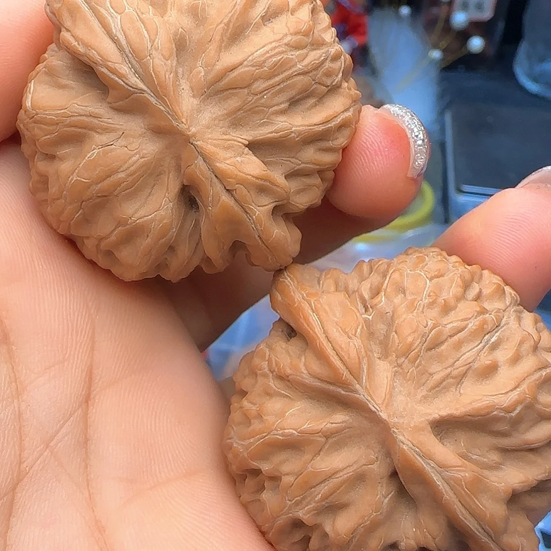 吊坠文玩核桃45全品蜡皮宫灯