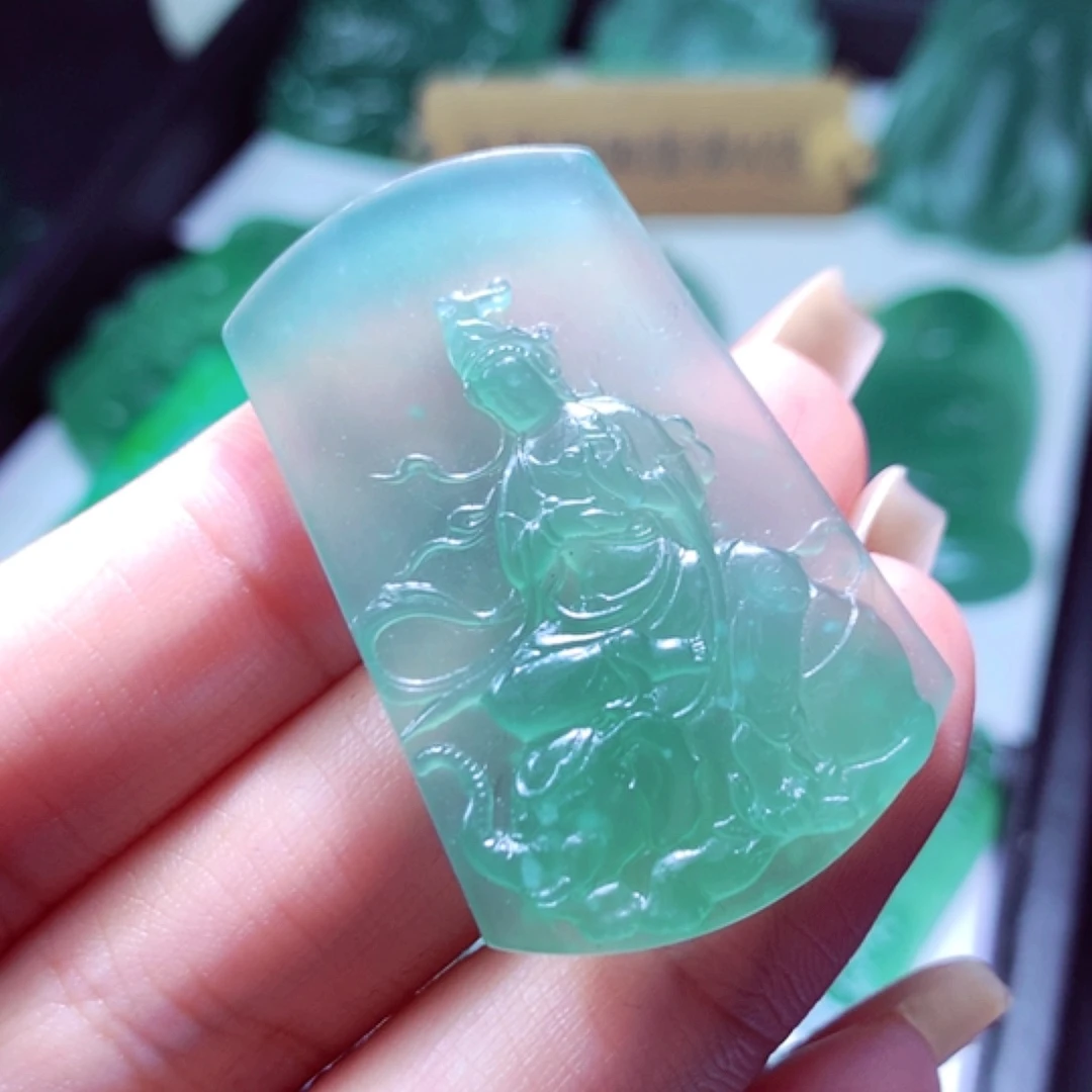 未镶嵌定制翡翠天然缅甸翡翠A货