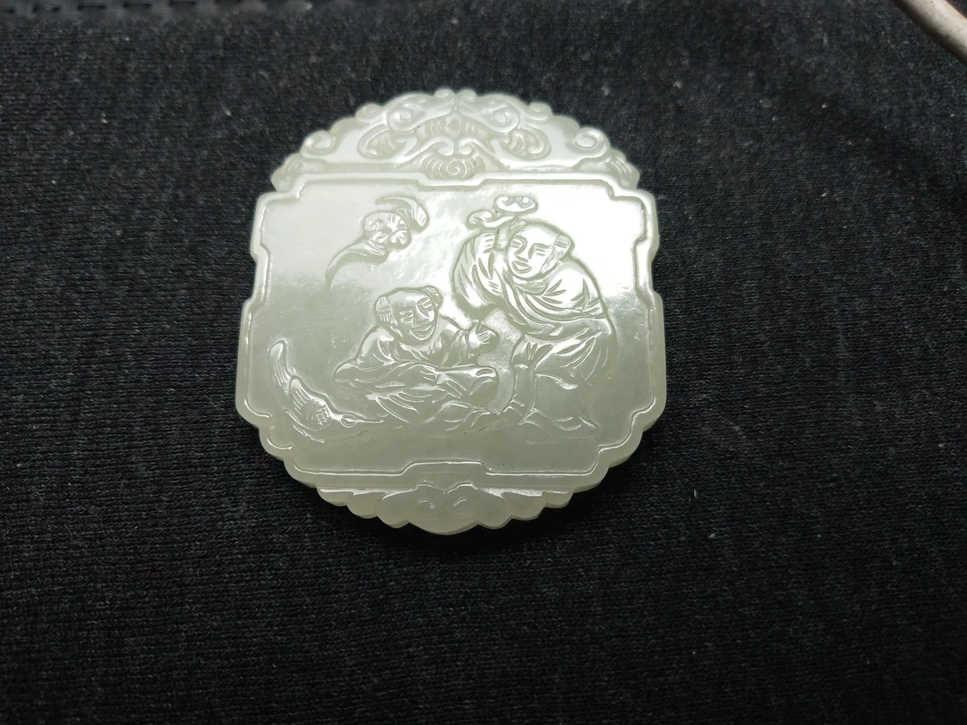 和田玉牌子饰品摆件