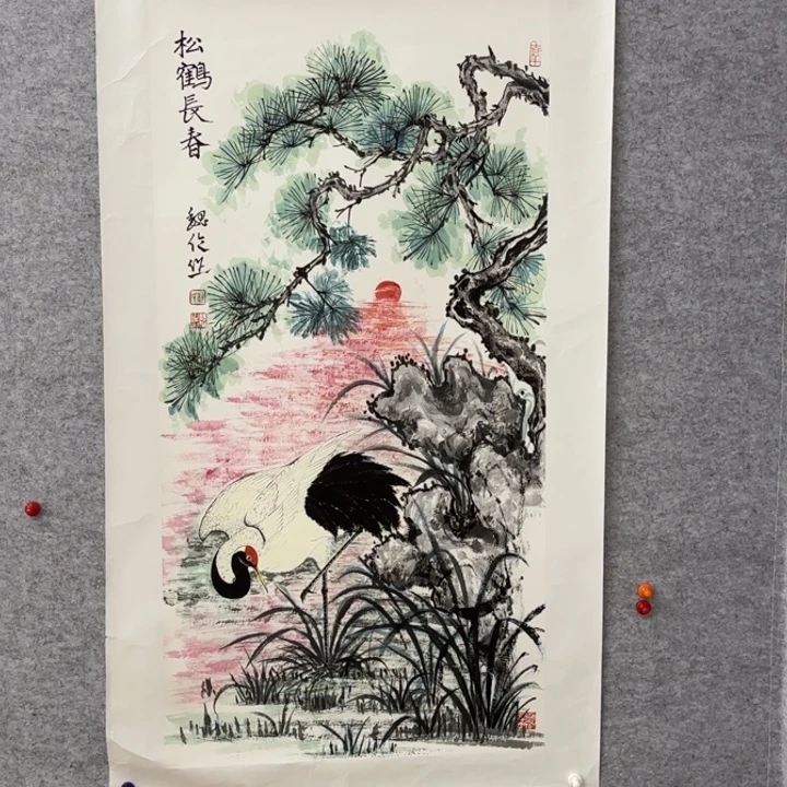 国画花鸟等多种鸟类的