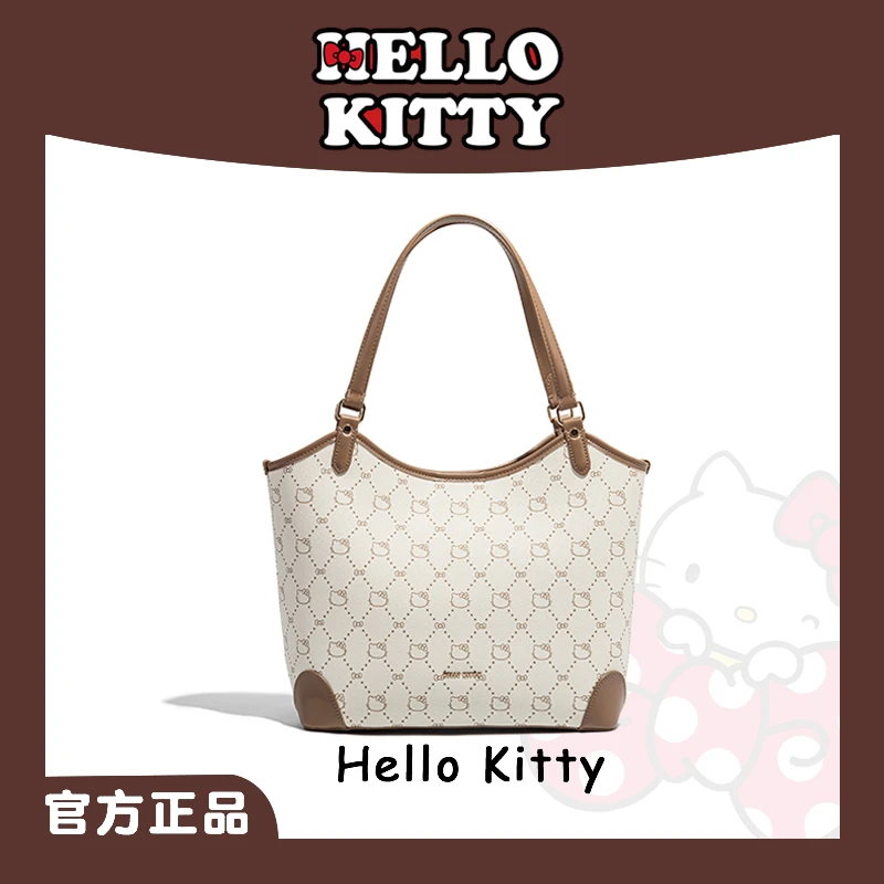 Mesuca/麦斯卡三丽鸥凯蒂猫 托特包拉链袋单肩包子母包潮流单肩包