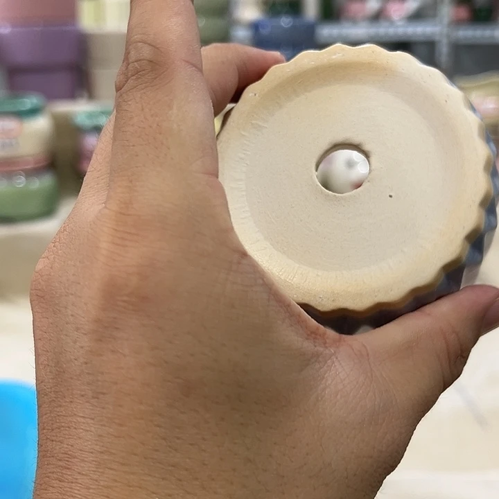 微瑕陶瓷花盆满9.9发