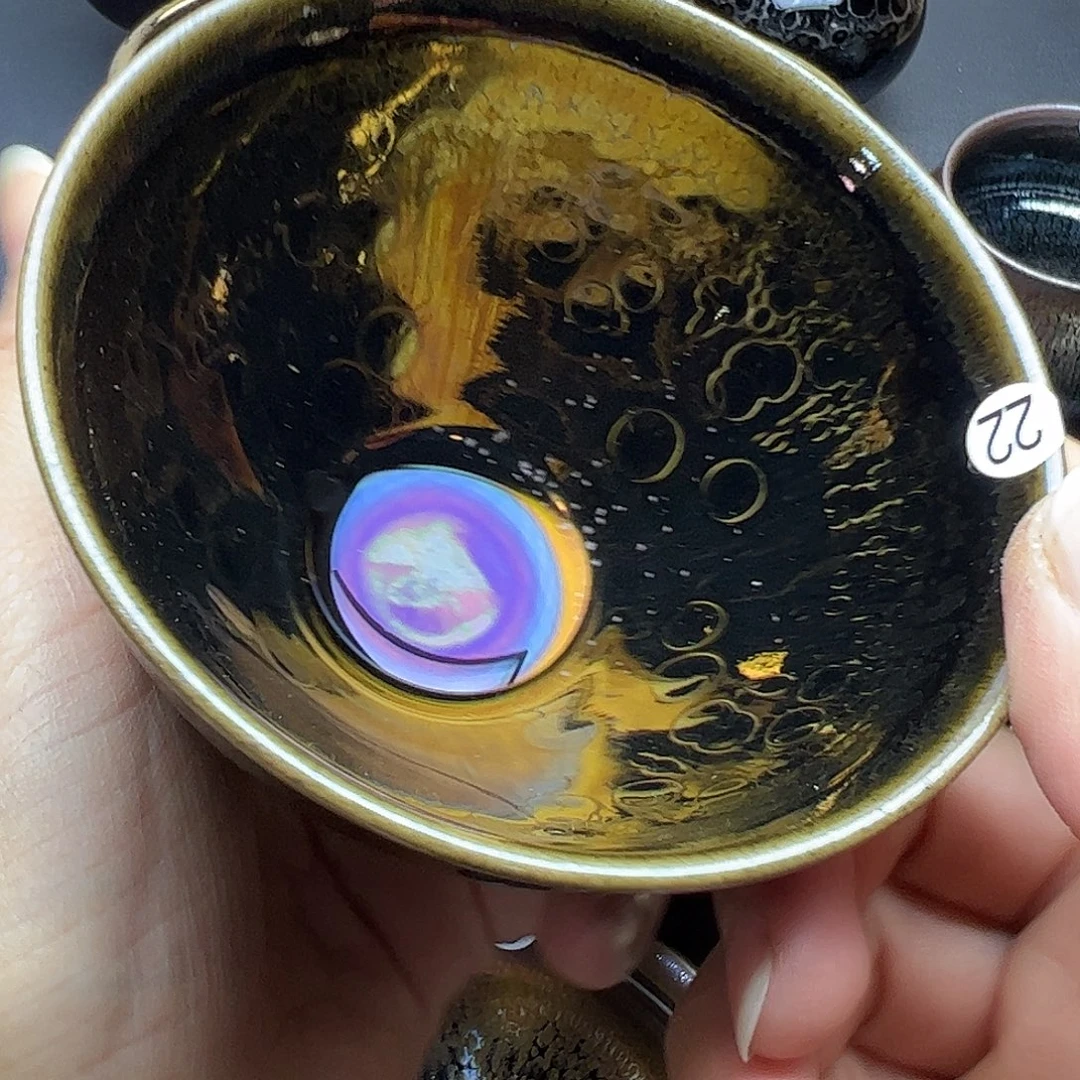 茶盏建窑建盏主人杯
