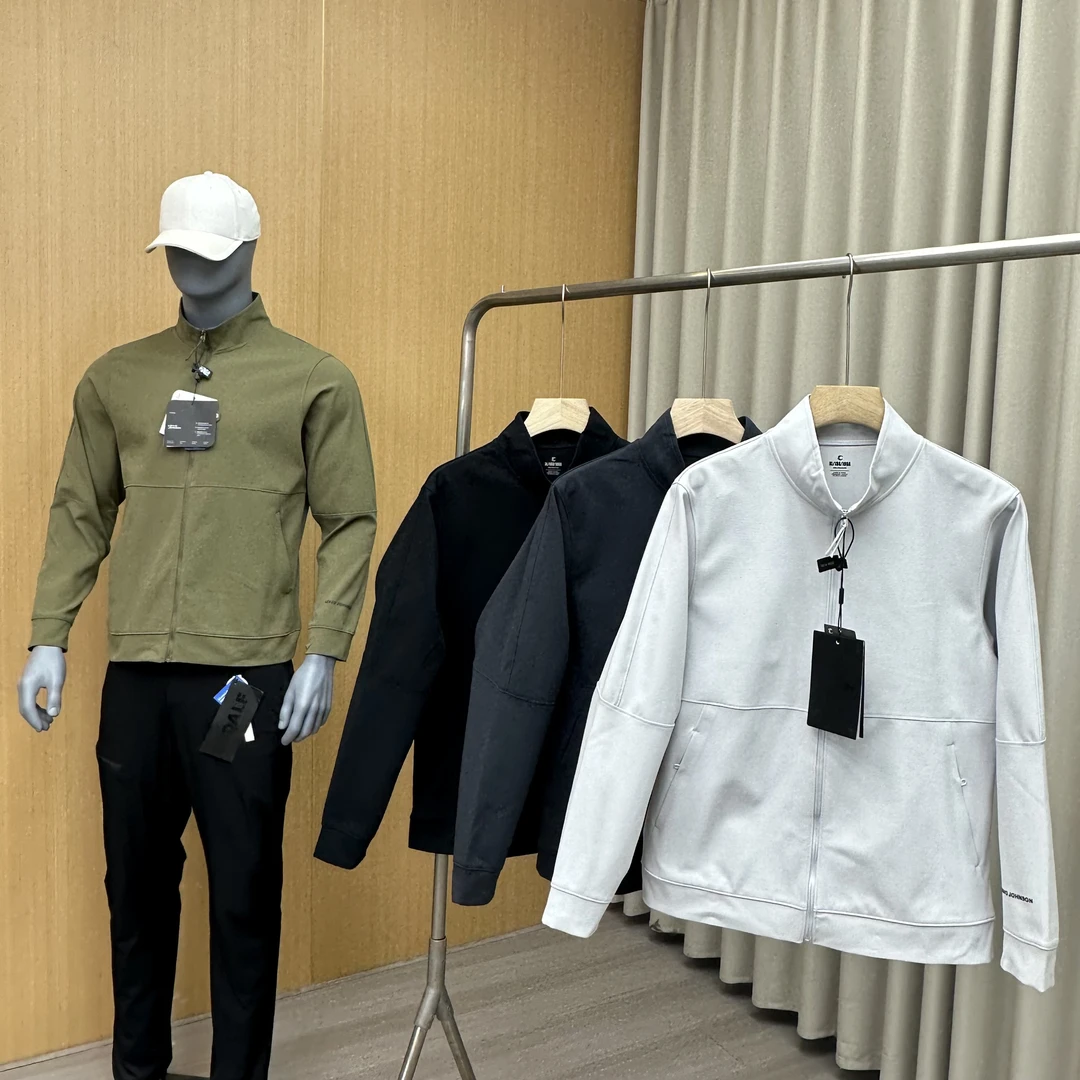 品牌撤柜订单 25秋款立领休闲运动外套 通勤款男士夹克