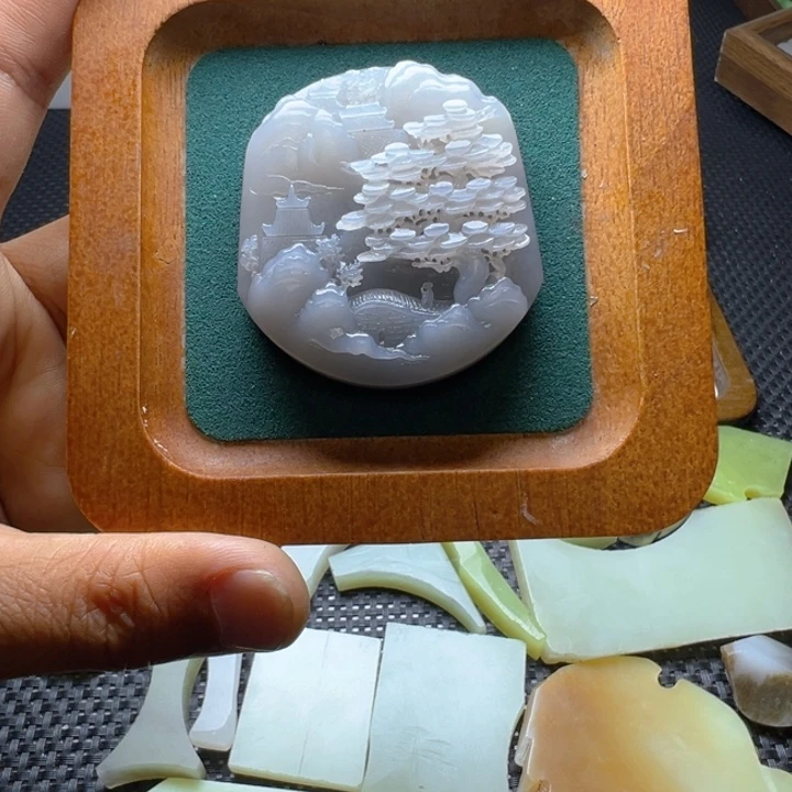 宝***越和田玉未镶嵌珠宝半成品