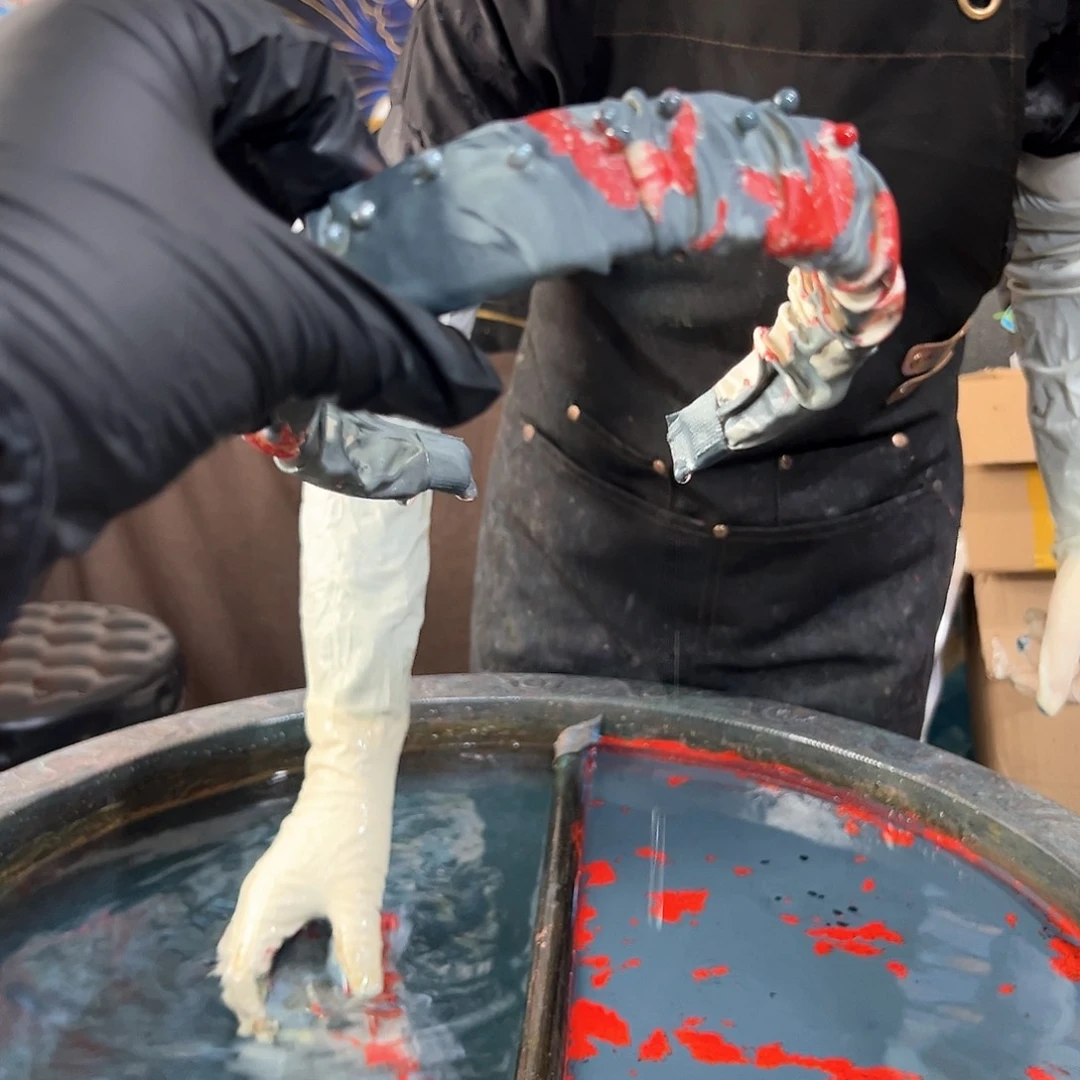 117新款发箍手作浮游蓝锦鲤