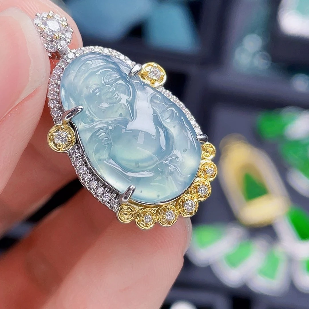 翡翠吊坠(不含链)未镶嵌