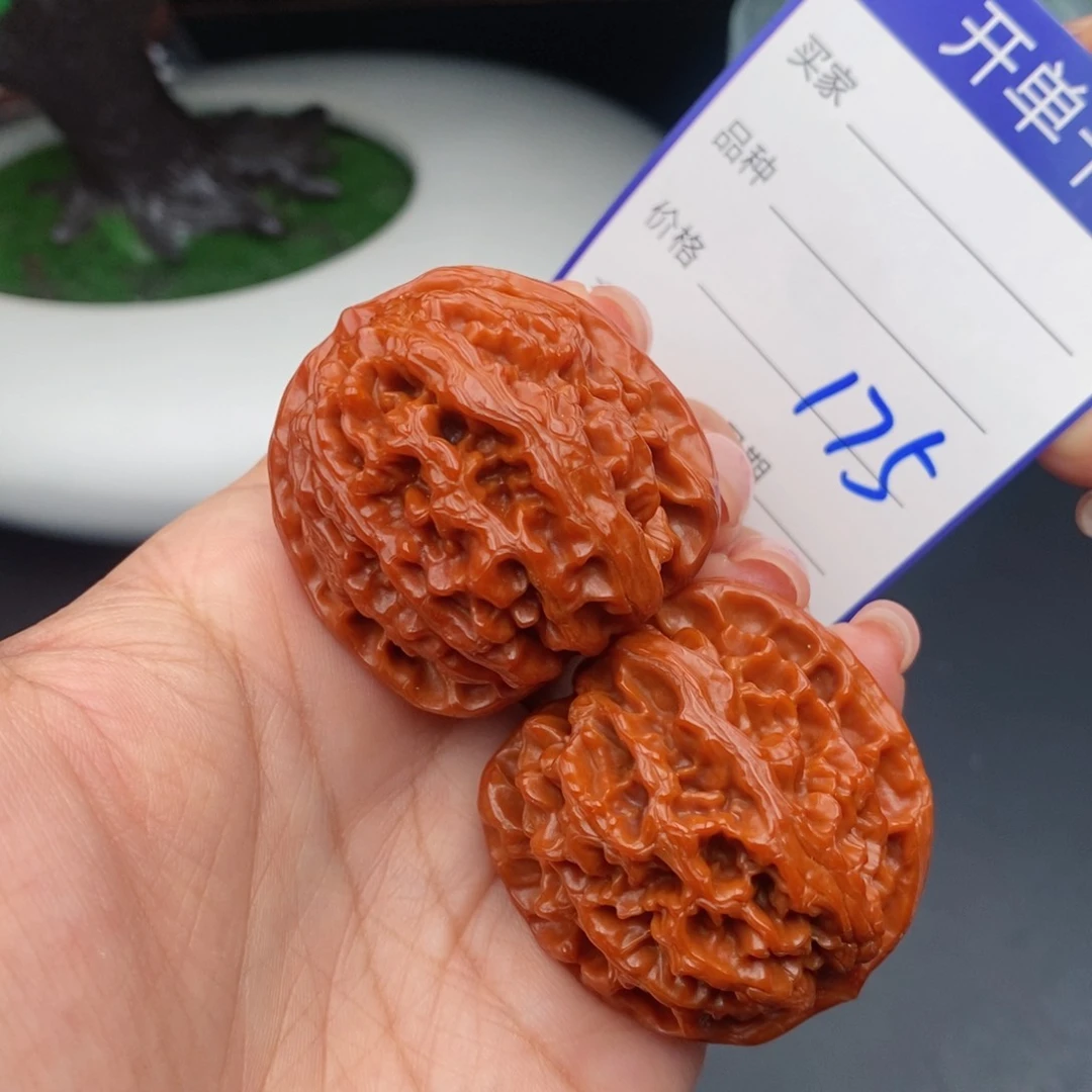 文玩核桃把件39苹果175