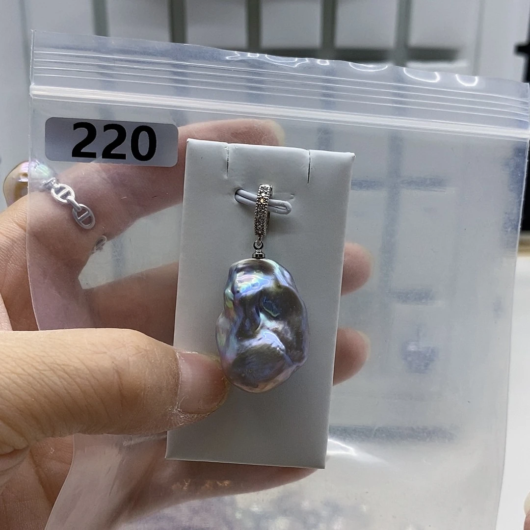 颈饰合金淡水珍珠