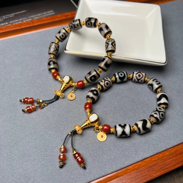 【艺心珠宝】手工设计款上肯多宝手串多样性发货/发一件S09246