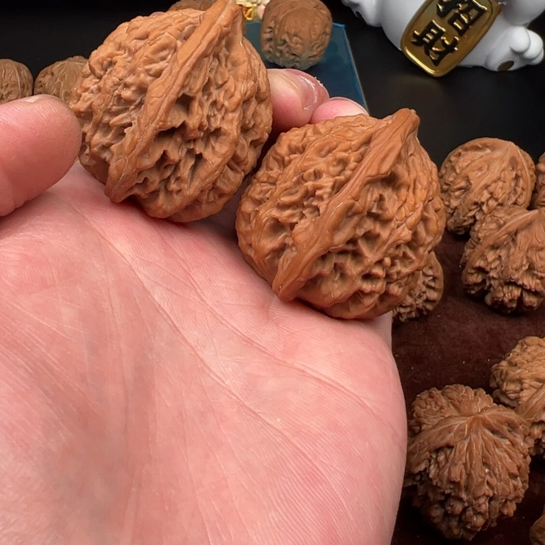 把件文玩核桃40麦虎