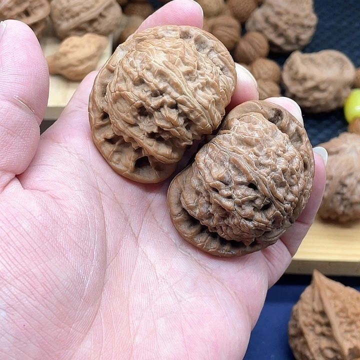 久***念吊坠文玩核桃闷白
