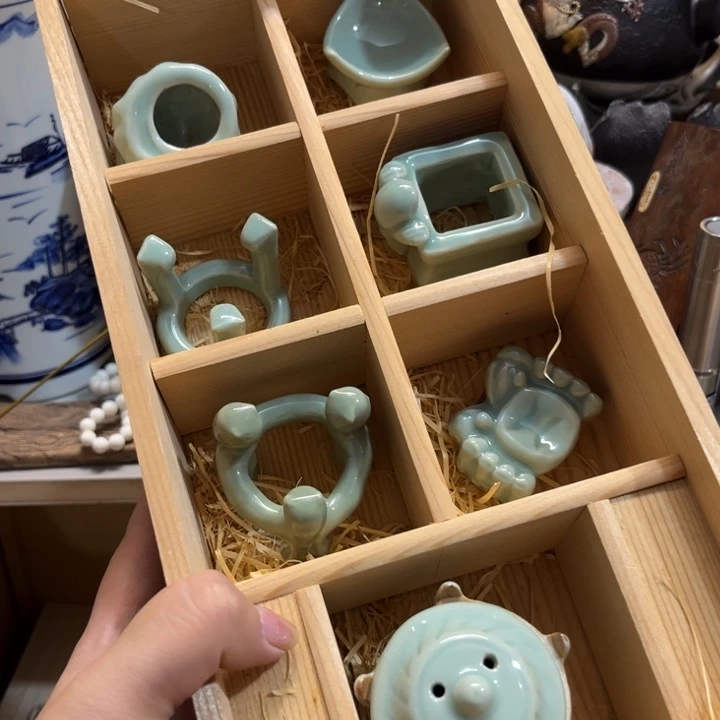 瓷片大吉大利万事如意