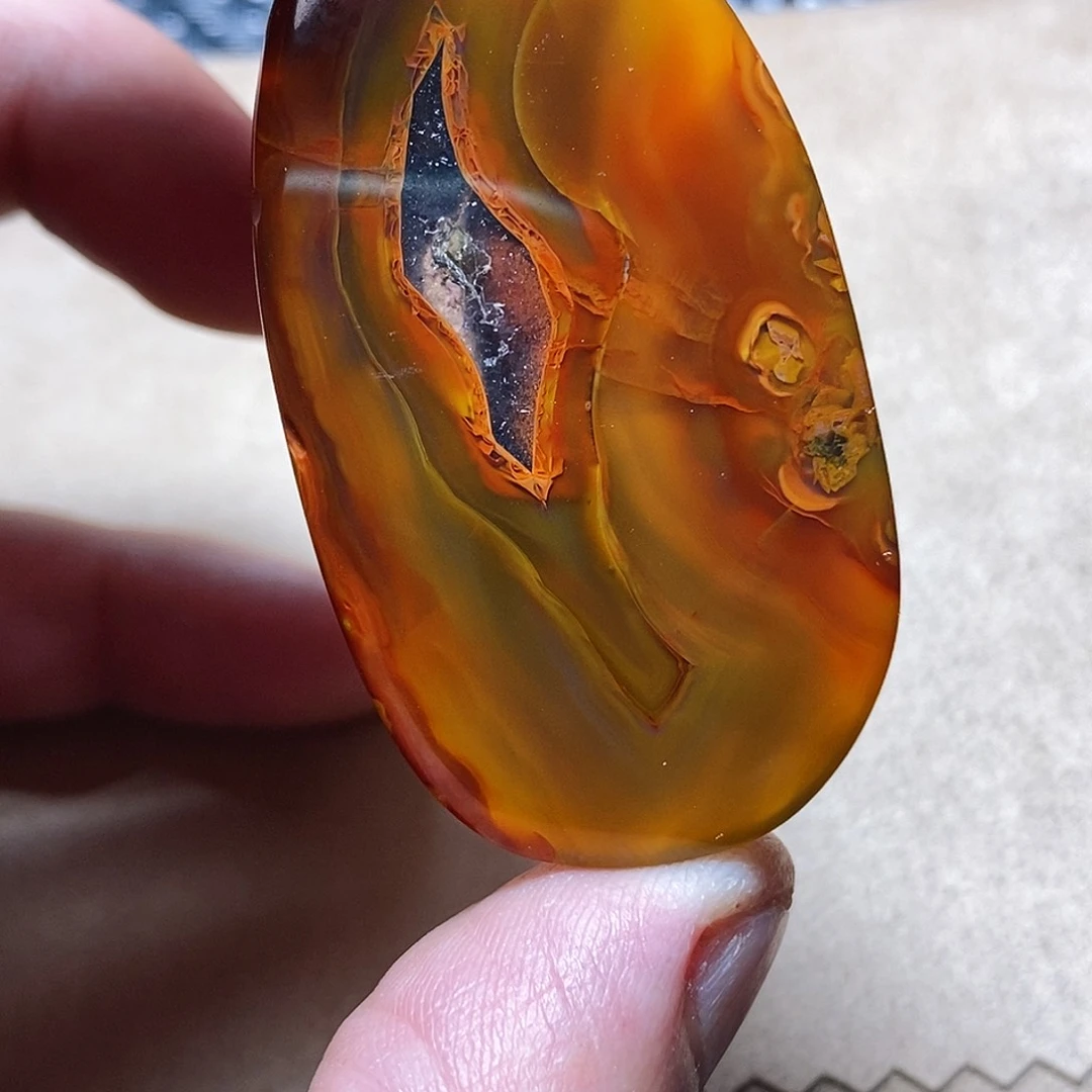 玛瑙/玉髓颈饰未镶嵌海*