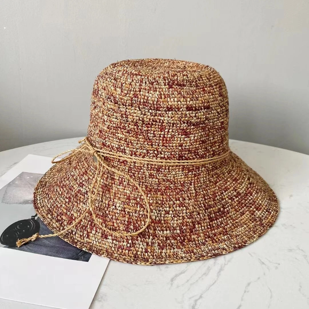 【5-28】夏季多色编织渔夫帽帽CM90171