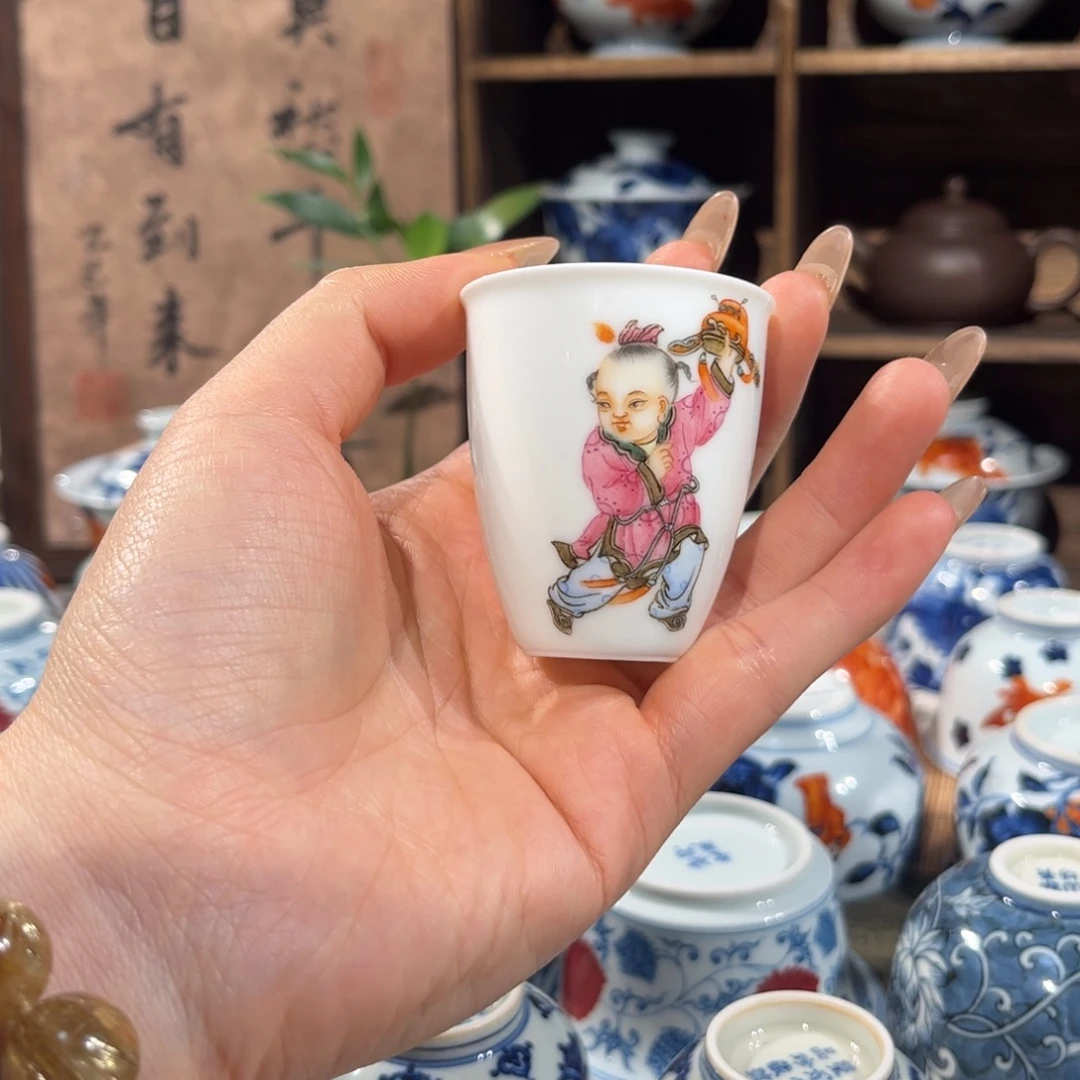 景德镇陶瓷主人杯