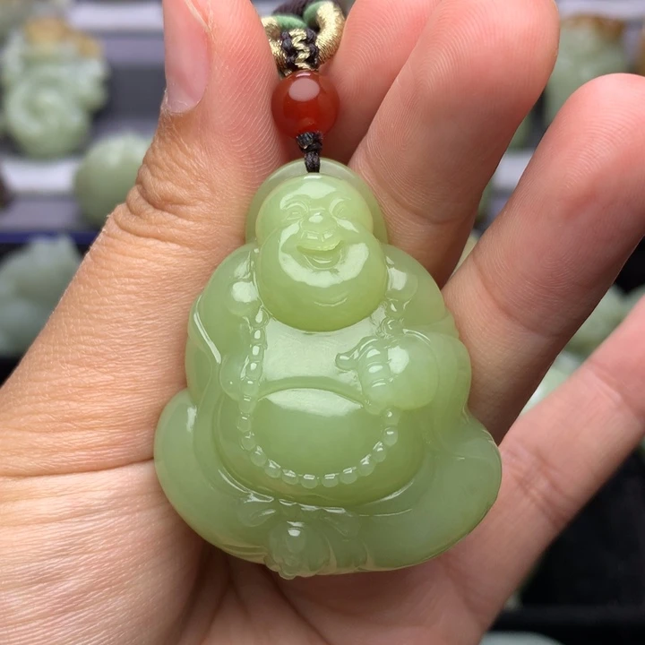 未镶嵌和田玉挂件毛*熊