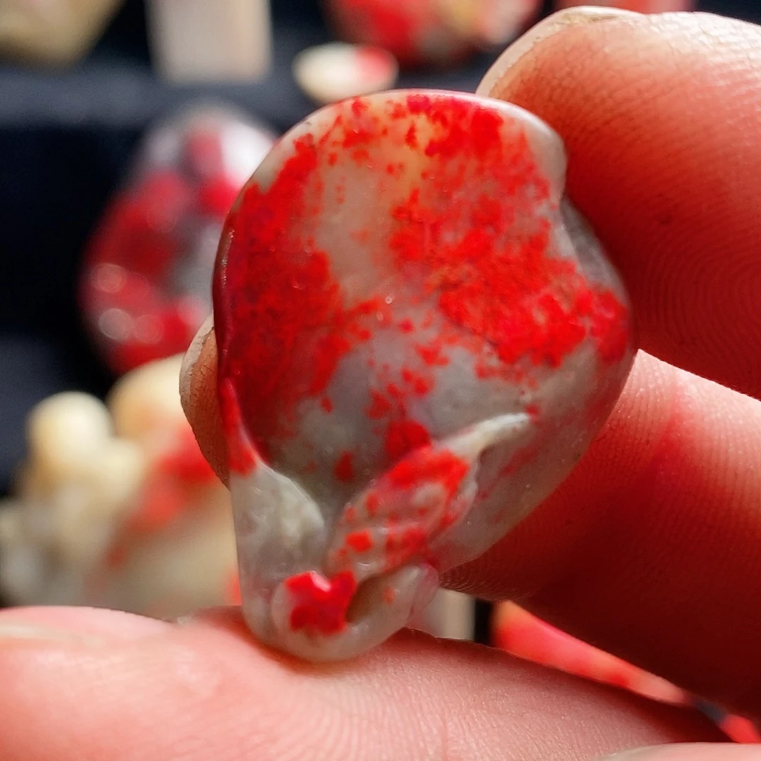 印石昌化石昌化鸡血石挂件