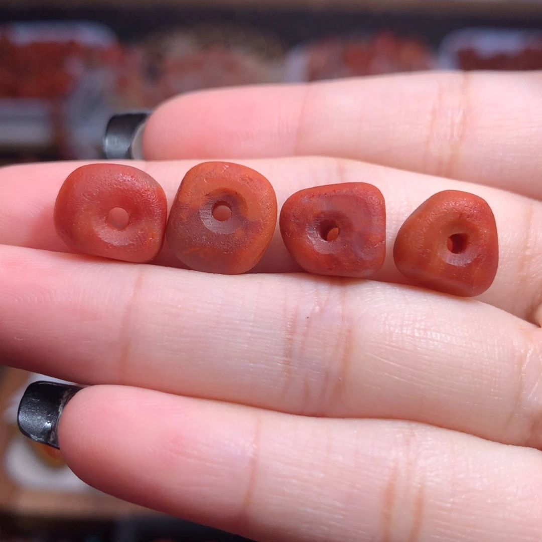 南红玛瑙未镶嵌珠宝半成品藏扣