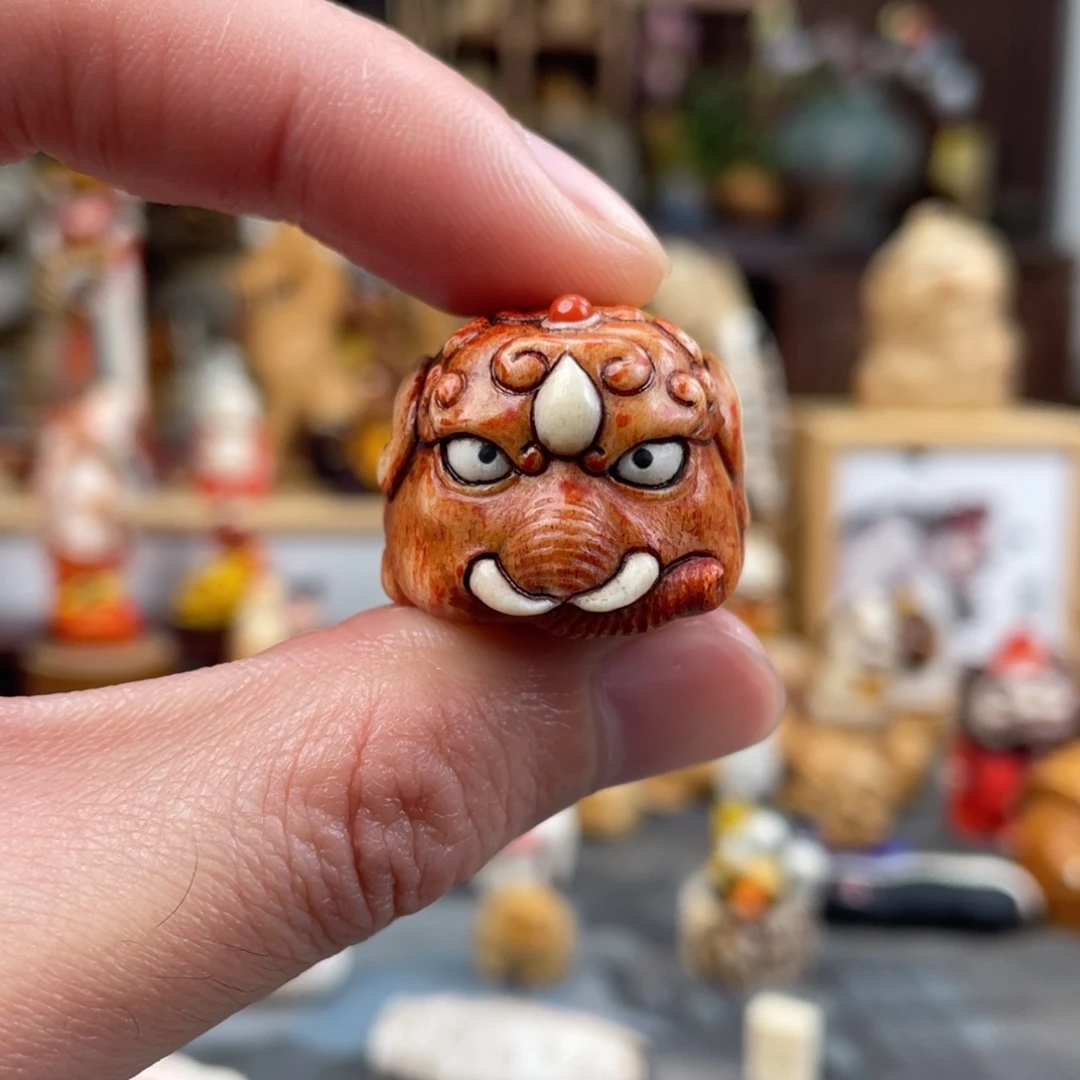 木方颜竹木艺术把件