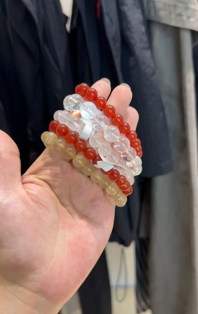 2025水晶手串随机钥匙扣