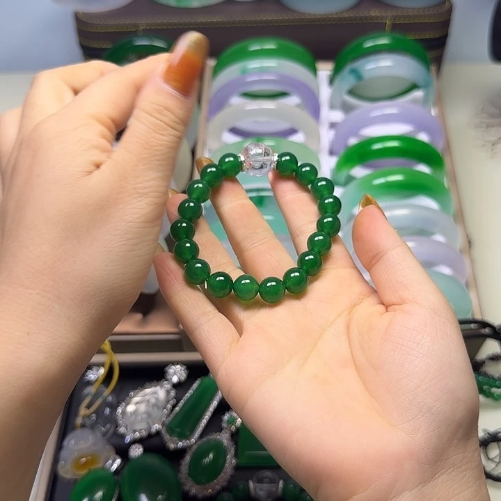 仙***呜珐琅非金属时尚手镯