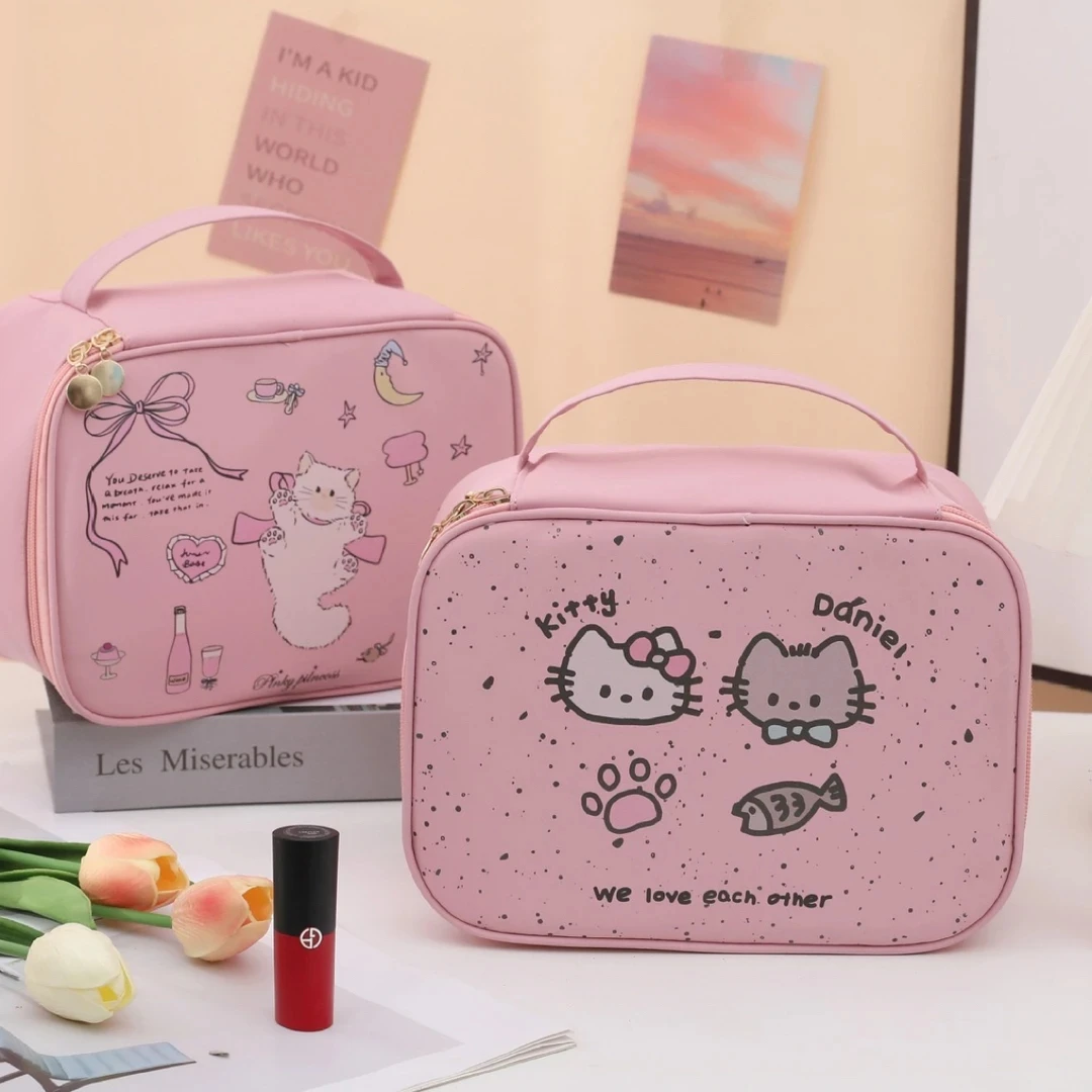 大眼睛蜜粉化妆包实用