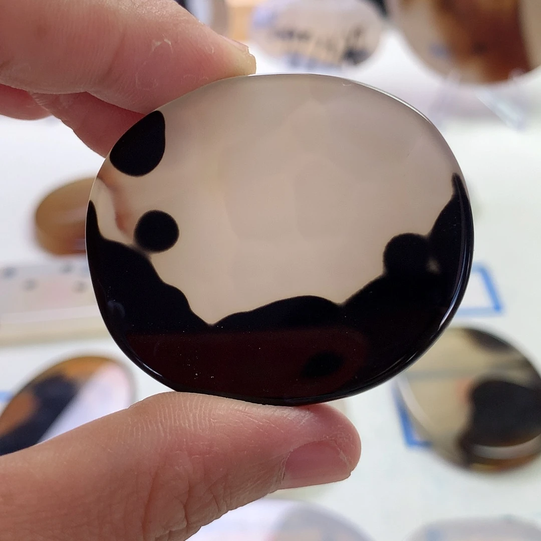 未镶嵌玛瑙/玉髓珠宝半成品