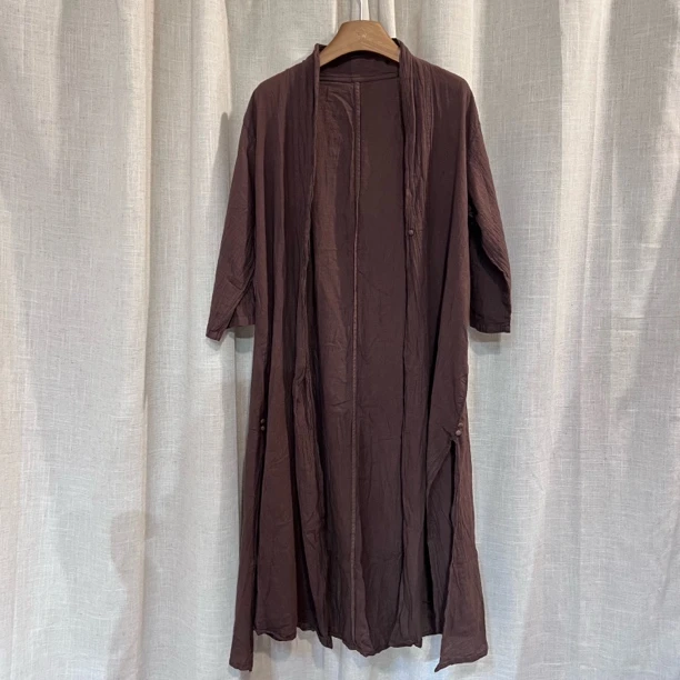 薄款针织外披净版纯色简约风百搭七分袖开衫外披