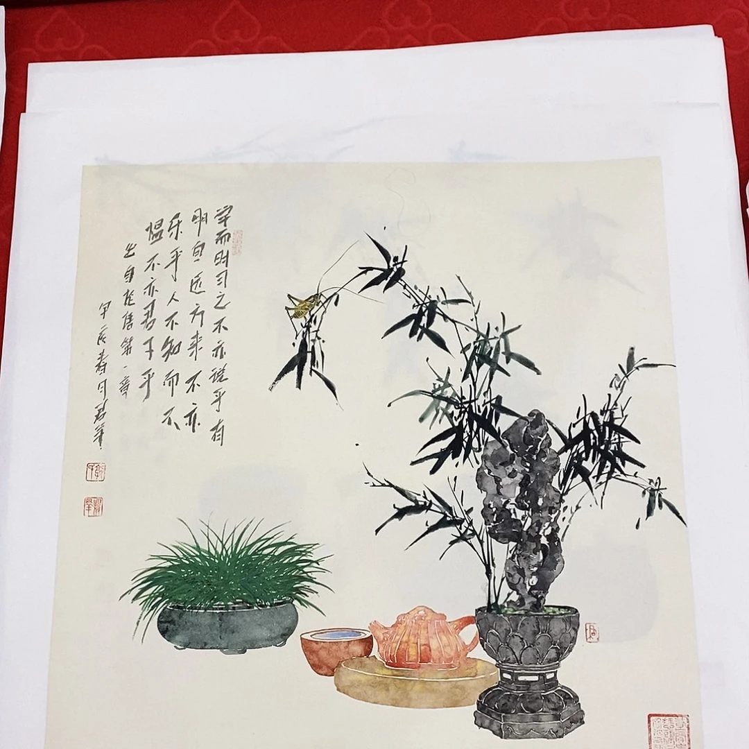 国画蔚****?颇能体会其人为而