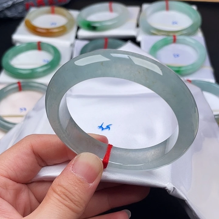 未镶嵌手镯翡翠手镯45