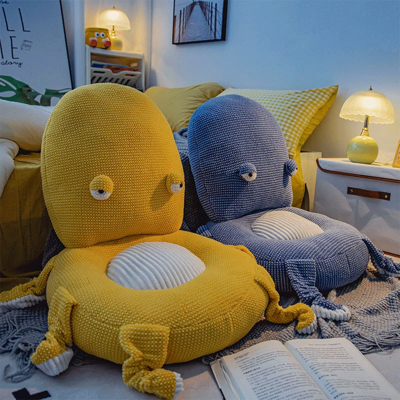 章鱼蒲团坐垫地上懒人坐墩客厅屁股垫子榻榻米飘窗地垫座垫ins风