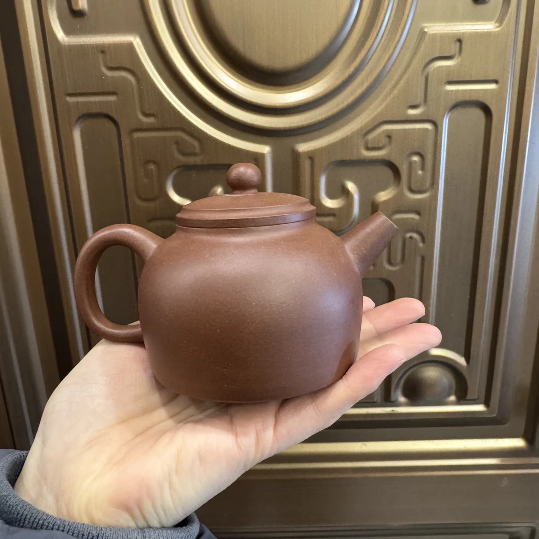 【张洪明紫砂】全手筑寂 原矿底槽清 200毫升