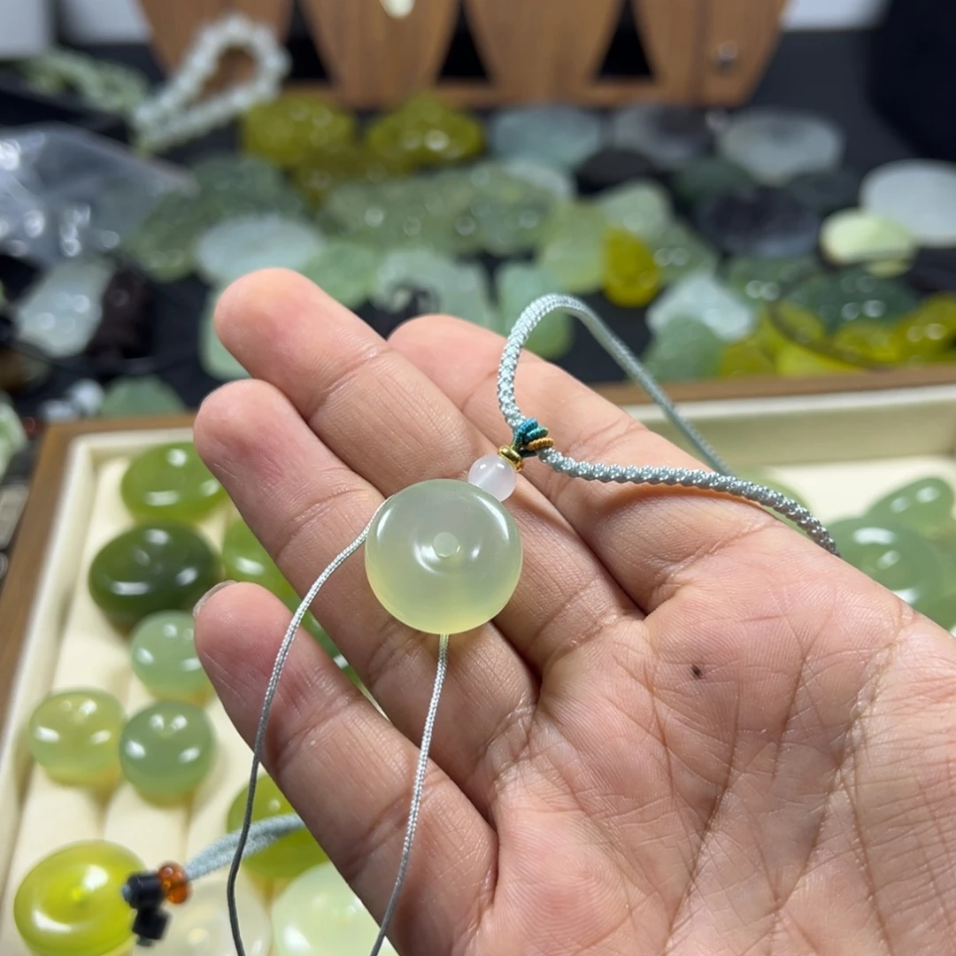 安***华未镶嵌岫玉吊坠(不含链)