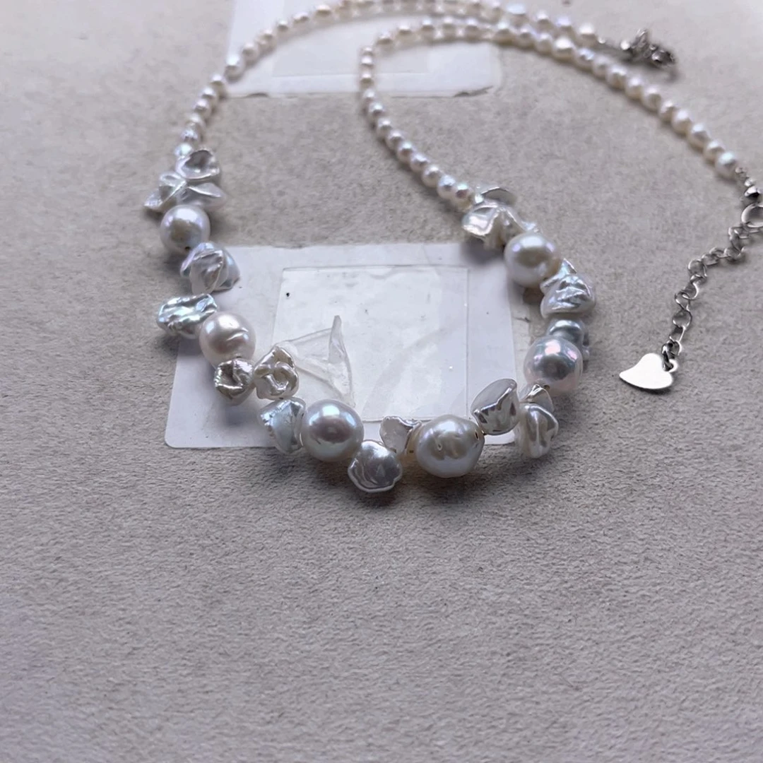 淡水珍珠项链未镶嵌【纯恬】