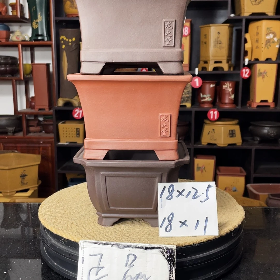 紫砂D-婉秋紫砂花盆