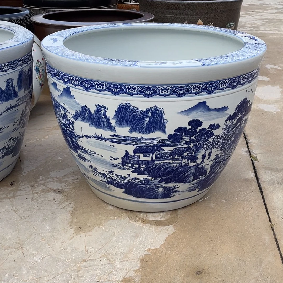 缸瓷器瓷器80高度55瓷器陶瓷