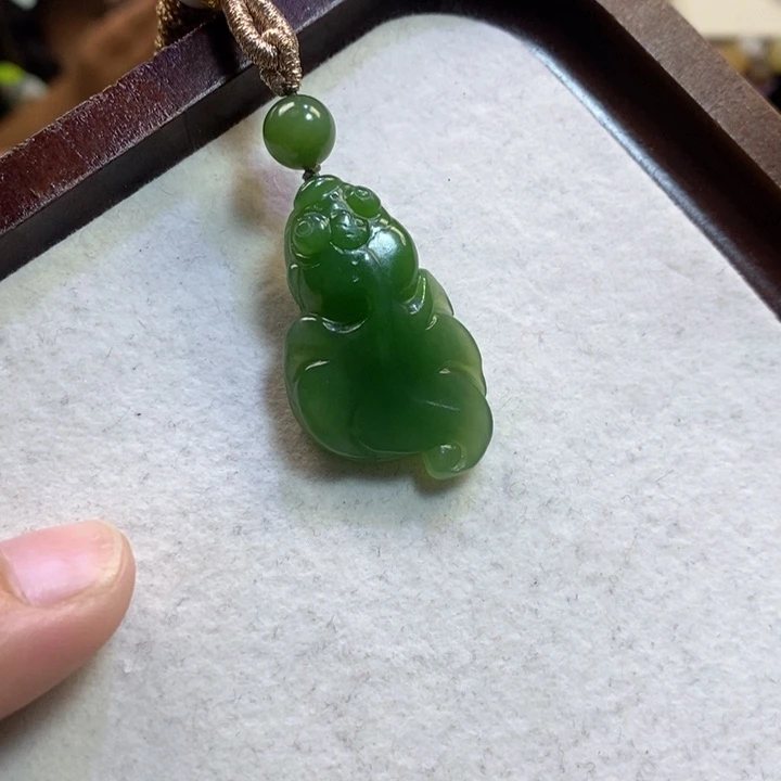 和田玉未镶嵌颈饰45