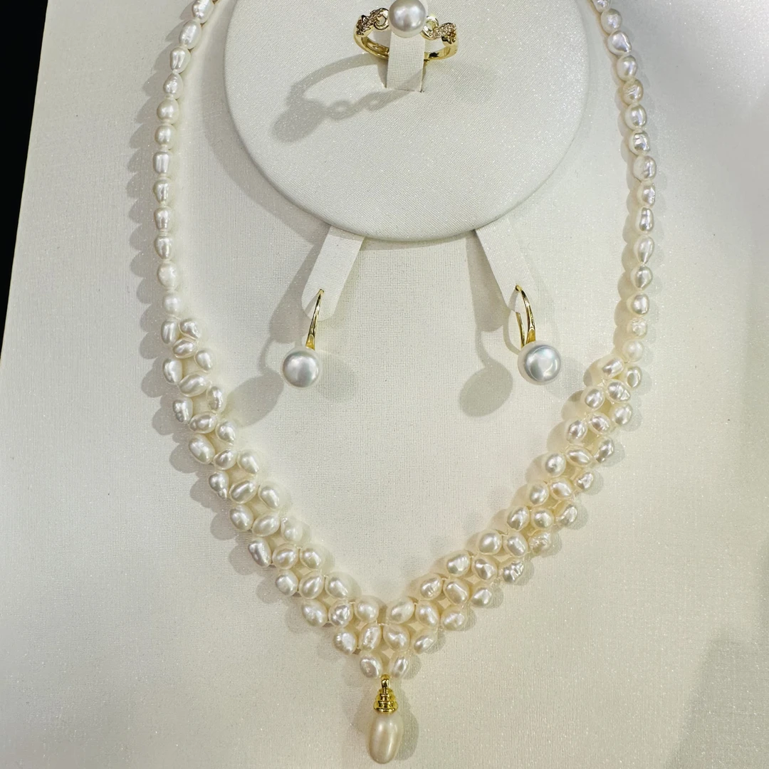 铜合金项链 37号新款个性项链耳环戒指