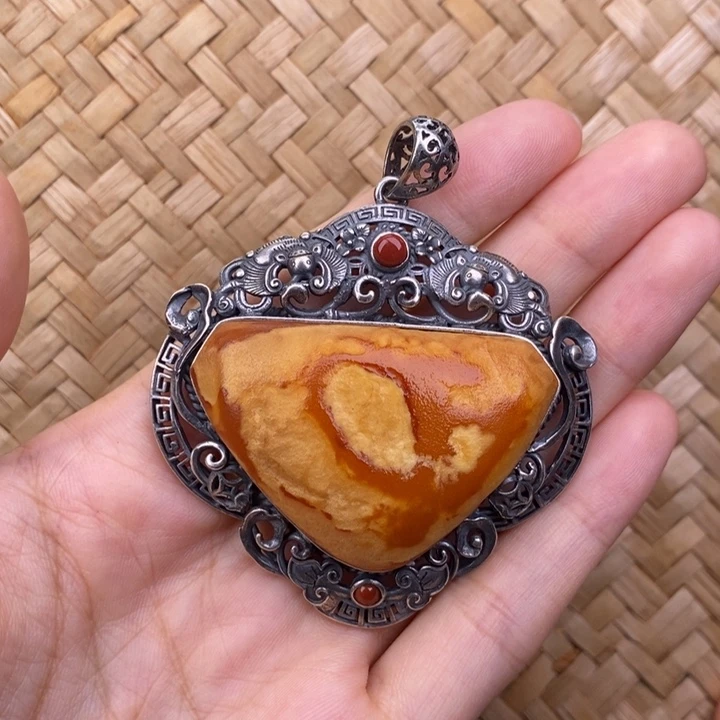 裸石蜜蜡未镶嵌蜜蜡M