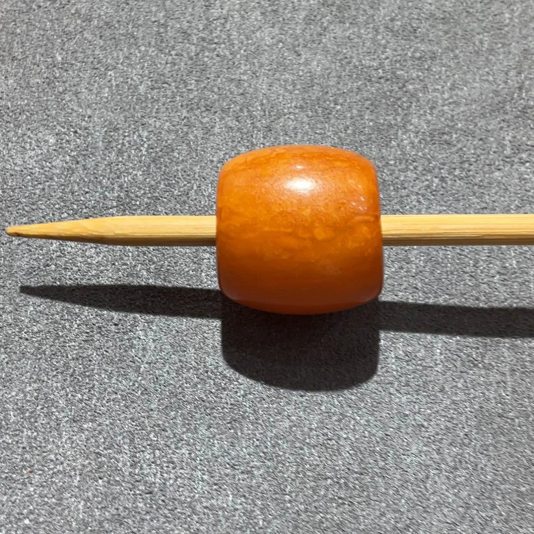 蜜蜡未镶嵌颈饰老蜜蜡马蹄珠规格17.5*17.5